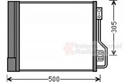 VAN WEZEL 29005013 -  Конденсатор, кондиционер